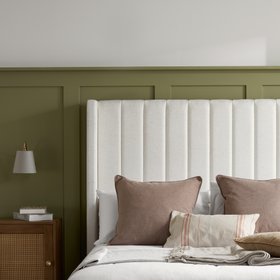 Maisey Natural Fabric Ottoman Storage Bed