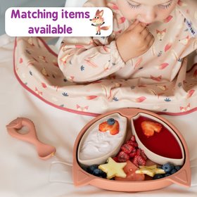 Silicone Suction Plate & Weaning Spoon Bundle