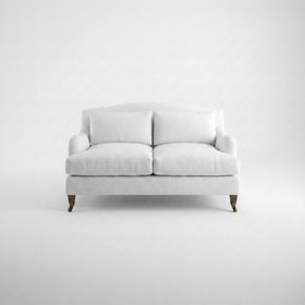 Felix 2 seater sofa in Cotton Linen Snowdrop