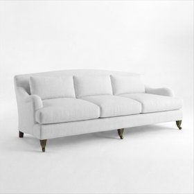 Felix 4 seater sofa in Cotton Linen Snowdrop