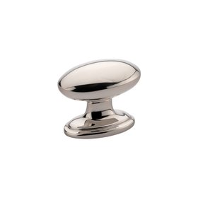 Greenwich Oval Knob - Dark Brushed Brass