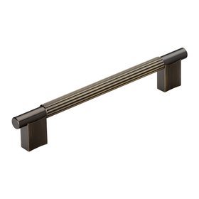 Hudson Pull Handle - Dark Brushed Brass, 160mm