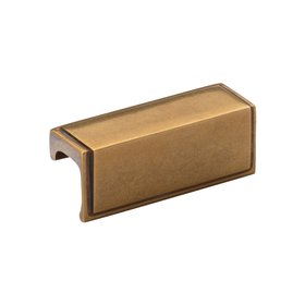 Felix Pull Handle 64mm - Burnished Brass