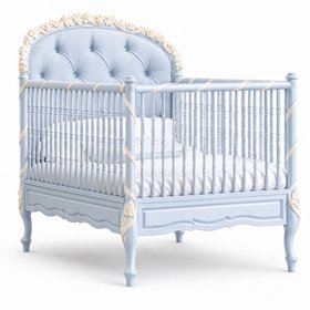Notte Small Blue Cot Bed