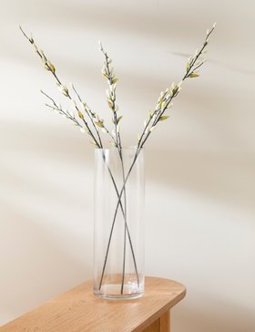 Set of 3 Artificial Willow Single Stems