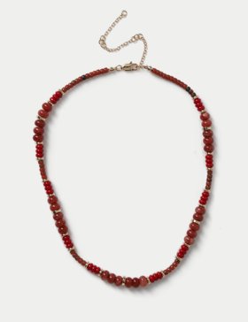 Natural Stone Mix Necklace