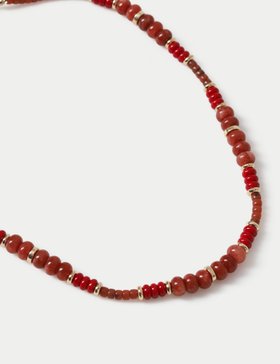 Natural Stone Mix Necklace