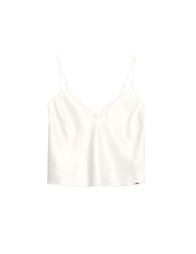 Forget Me Not Satin & Lace Cami top
