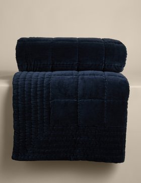 Pure Cotton Velvet Bedspread