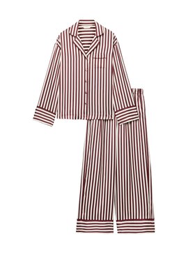 Dream Satinâ¢ Striped Revere Pyjama Set
