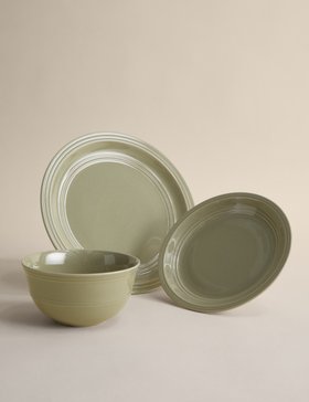 12 Piece Southwold Stoneware Dinner Set