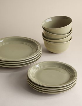 12 Piece Southwold Stoneware Dinner Set