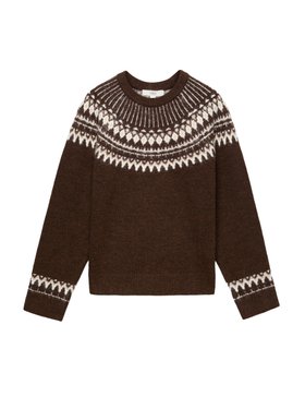 Fairisle Crew Neck  Jumper
