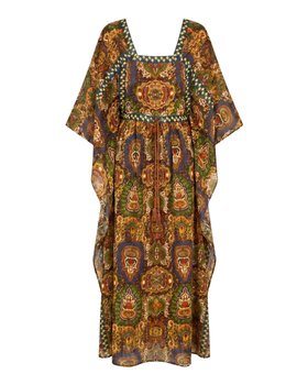 Saffron Skies Kaftan Dress