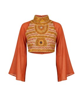 House of Mirrors Embroidered Top