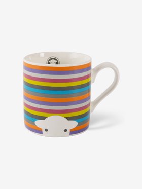 Peep Stripe China Mug