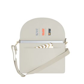 Stackers Oatmeal Slim Laptop Bag