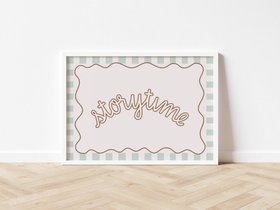 Storytime - Checkerboard Edition - Print