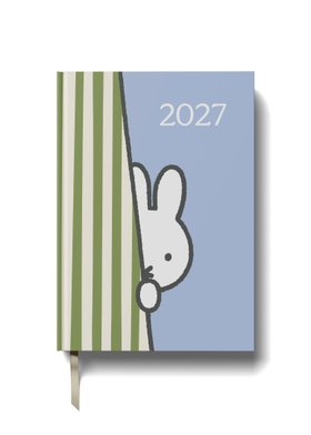 Miffy 2027 A5 Diary - Week-to-View - Peek-a-Boo