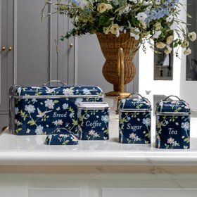 3 Tin Canister Set – Laura Ashley Kitchen Storage