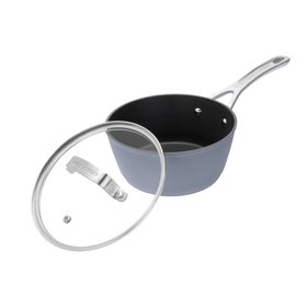 Laura Ashley Non-Stick 16/18/20cm Saucepan with Lid