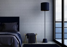 Crochet - Japanese Porcelain Wall Tile - White