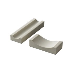Crochet - Japanese Porcelain Wall Tile - White