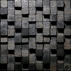 Koyo Ibushi Arare - Japanese Porcelain Wall Tile - Super Small