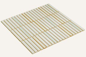 Yohen - Japanese Porcelain Wall Tile - Turquoise Green Mix
