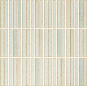 Yohen - Japanese Porcelain Wall Tile - Turquoise Green Mix