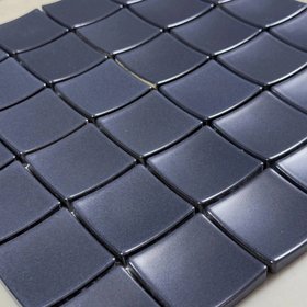 Vaisell - Japanese Porcelain Wall Tile - Matt Black