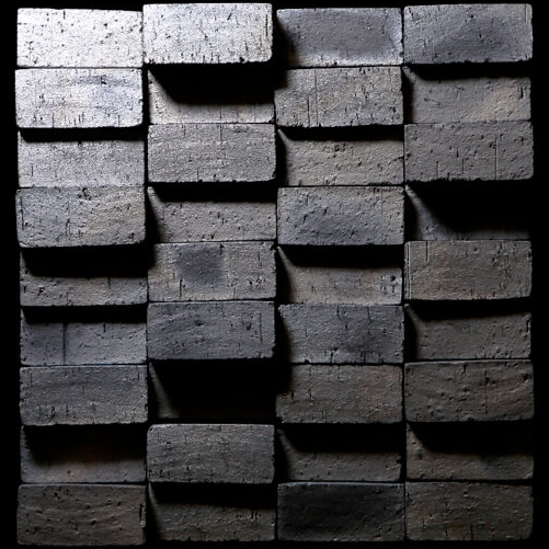 Koyo Ibushi Arare - Japanese Porcelain Wall Tile - Rego