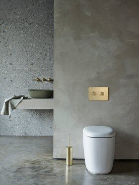 flush plate (dots)