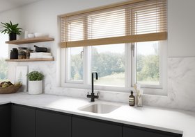 Luna Matt Graphite Sink Cameo