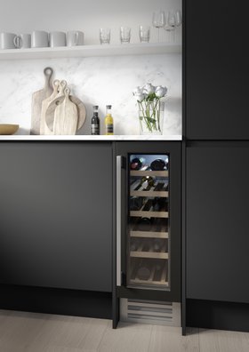 Luna Matt Graphite Wine Cooler Cameo