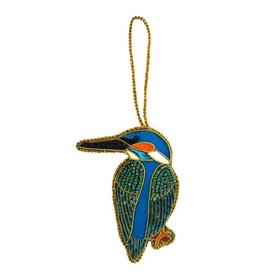 Kingfisher Beaded Decoration