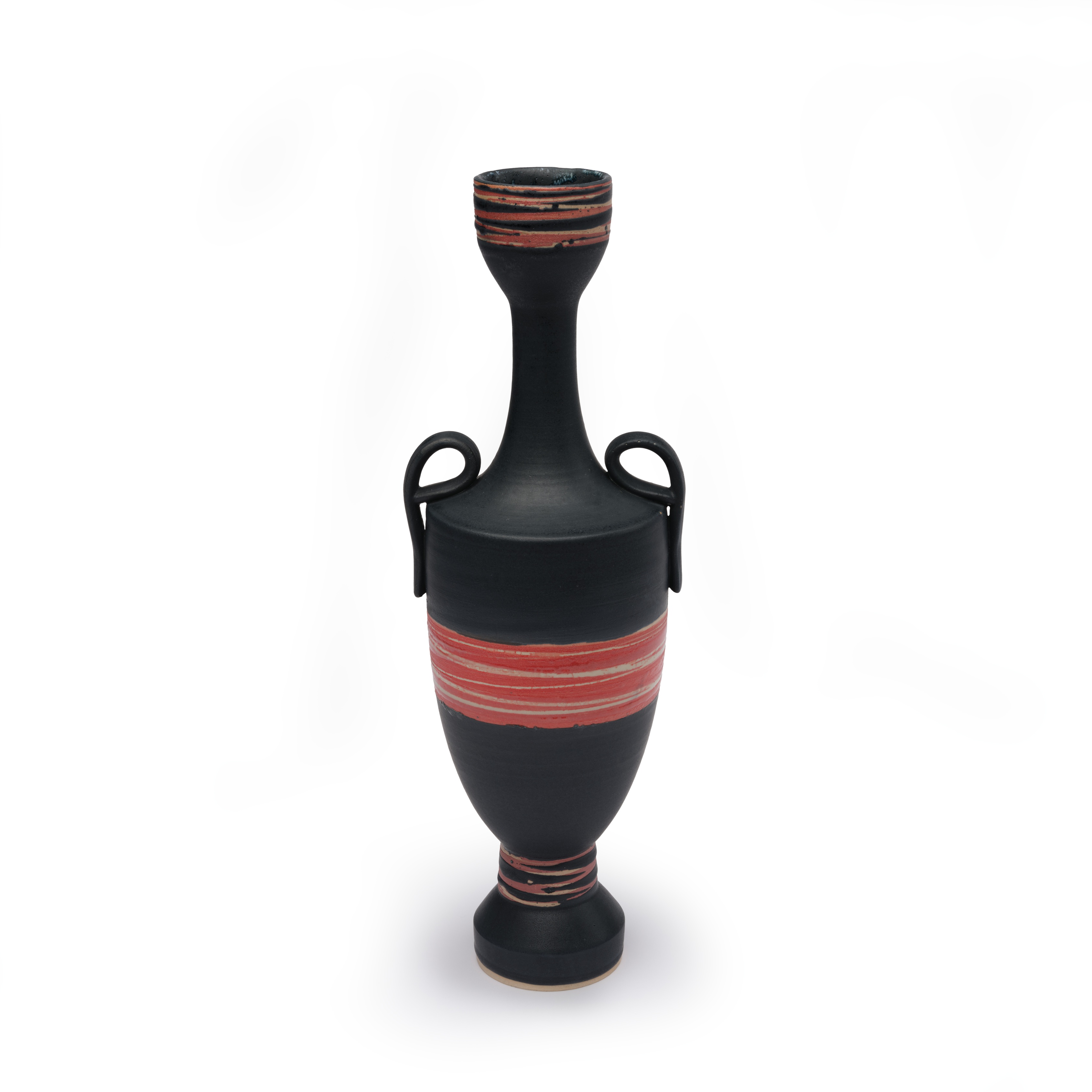 Ashmolean Shop: Emma Baldwin Ceramics For Aphrodite Double Handed Statement Vase £295.00