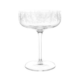 Emma Britton Exotic Floral Coupe / Emma Britton Decorative Glass Designer