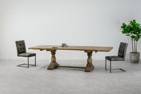 London Farmhouse Extendable Dining Table
