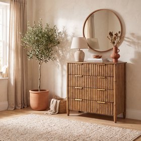Cairo 5 Drawer Wide Chest