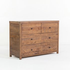 Montreal 6 Drawer Wide Chest