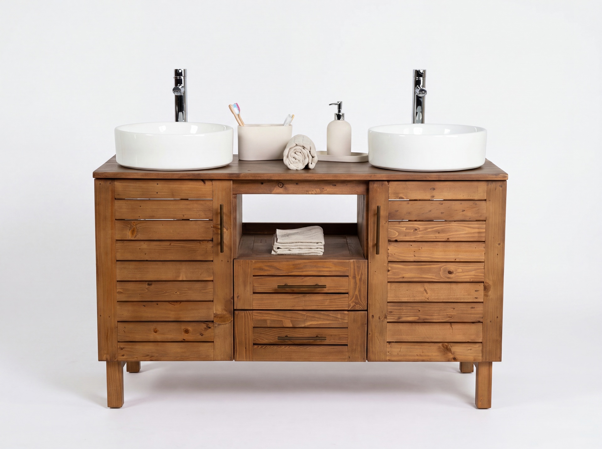 Bayou Double Vanity Unit