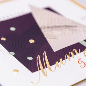 LZ015 - Special Mum & Dad Luxury Christmas Card