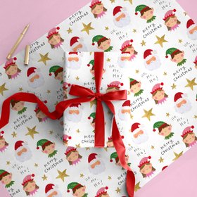 CWP015 - Elf Christmas Wrapping Paper