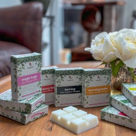 Tea Time Vegan Wax Melt – Lemongrass, Ginger & Cedarwood | Natural Coconut Wax UK