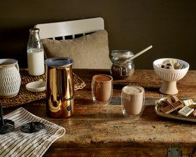 Dualit Hot Chocolate Maker and Frother in Copper