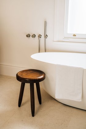 Picasso White Freestanding Stone Bath 1650mm