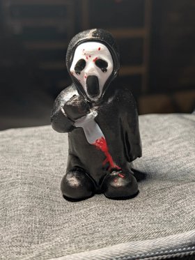 Handmade ghost figure