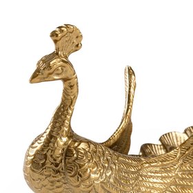 Decorative Brass Peacock Dish