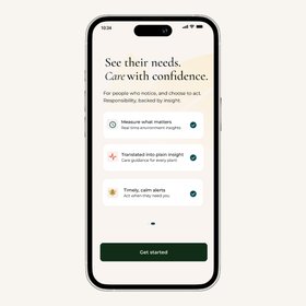 SmartyPlants Plant Sensor - Free App Shown